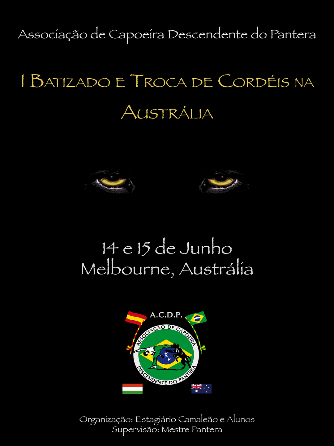 Flyer ACDP 2019 Batizado